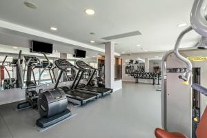 Posilňovňa alebo fitness centrum v ubytovaní The Stanley
