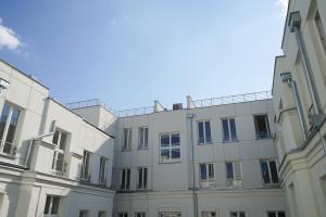 Budynek, w którym mieści się apartament