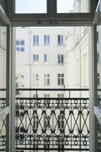 Balkon lub taras w obiekcie oompH Koszyki Luxurious Apartments