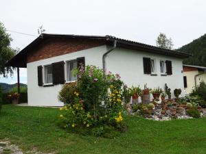 Vonkajšia záhrada v ubytovaní Bungalows Raschun Grabelsdorf Etruskerweg 10 A-9122 St.Kanzian