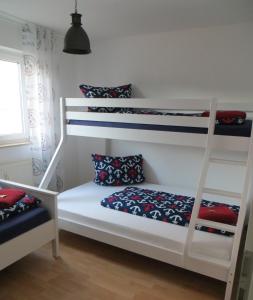 Двуетажно легло или двуетажни легла в стая в Ferienwohnung BELVEDERE