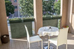 Balkón alebo terasa v ubytovaní Fellini - Family Flat