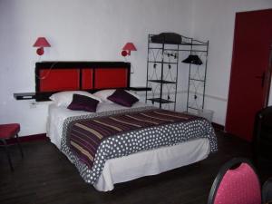 Postel nebo postele na pokoji v ubytování Auberge Cocagne