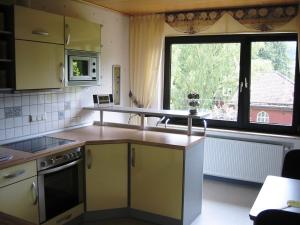 Kuhinja oz. manjša kuhinja v nastanitvi Ferienwohnung Karin Vogel