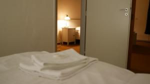 Voodi või voodid majutusasutuse Hotel Bílý Koníček toas