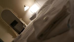 Voodi või voodid majutusasutuse Hotel Bílý Koníček toas