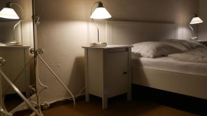 Voodi või voodid majutusasutuse Hotel Bílý Koníček toas