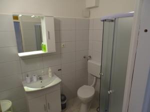 Kúpeľňa v ubytovaní Job studio apartments