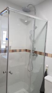 A bathroom at Apartamento Silvia