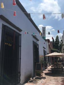 Hoone, kus hostel asub