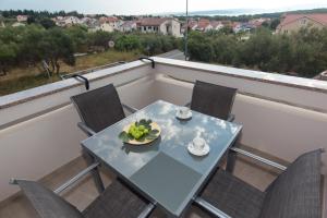 Balkón nebo terasa v ubytování Apartments Kiara