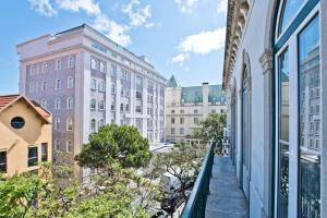 a view from the balcony of a building at Saboia Terrace 515 by Saboia Collection in Monte Estoril