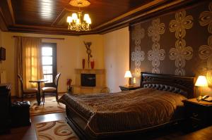 Postel nebo postele na pokoji v ubytování Guesthouse Iridanos