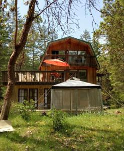 Zahrada ubytování Gabriola Central B&B