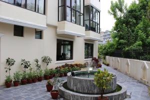 Vrt ispred objekta Tuki Resort Pokhara