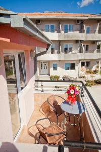 Balkón nebo terasa v ubytování Apartments Stanka