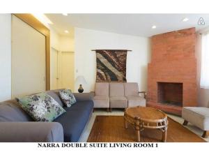 Posezení v ubytování Agreeable Family Baguio Suites