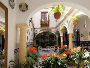 Zahrada ubytování Hostal Maestre