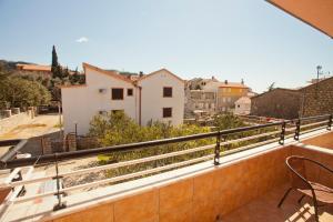 Balkón nebo terasa v ubytování Apartments Stanka