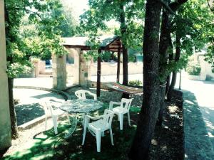 A garden outside Parco Sogni d'Oro