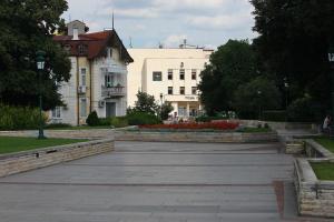 Zahrada ubytování Top center big family apartment with garden view