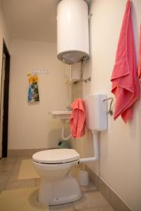 Koupelna v ubytování Apartmani Papeš