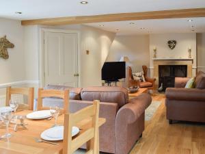 A seating area at Moor View 