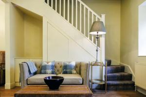 A seating area at Luss Cottages at Loch Lomond Arms Hotel 