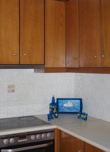 Virtuvė arba virtuvėlė apgyvendinimo įstaigoje Limnes Home