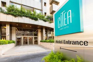 Η πρόσοψη ή η είσοδος του Citea Apart Hotel
