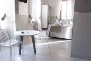 Postel nebo postele na pokoji v ubytování Hotel Agorà