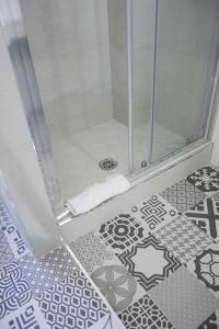 Koupelna v ubytování Hotel Agorà