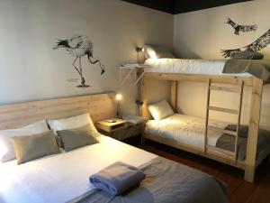 Voodi või voodid majutusasutuse Hostel Boutique Merced 88 toas +37 fotot