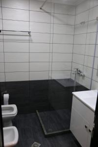 Koupelna v ubytování Hotel Nuanti