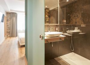 Koupelna v ubytování Hotel Bide Bide Tolosa