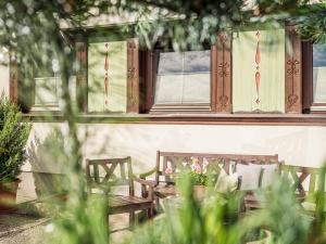 Zahrada ubytování Gästehaus Oblasser
