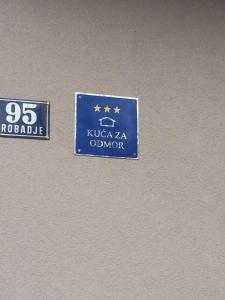 Certifikát, hodnocení, plakát nebo jiný dokument vystavený v ubytování Holiday Home Mađerka