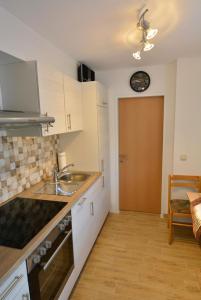 Kuchyň nebo kuchyňský kout v ubytování Appartement Gombotz + 5 fotografií