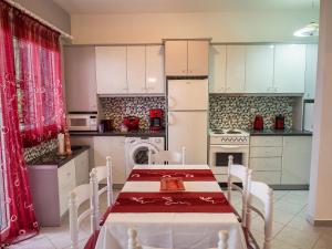Kuchyňa alebo kuchynka v ubytovaní Xenia Apartment