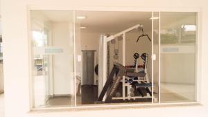 Fitness centrum a/nebo fitness zařízení v ubytování Privileg