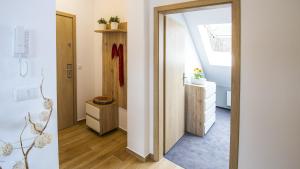 Posteľ alebo postele v izbe v ubytovaní Apartamenty Forma Tatrica