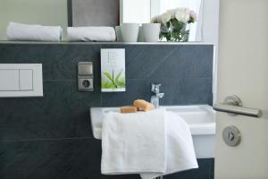 Ένα μπάνιο στο Boardinghouse Landshut +13 φωτογραφίες