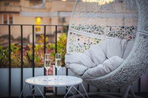 Balkón nebo terasa v ubytování Relais Orso