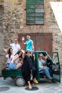 Hostia v ubytovaní La Casetta di Brunello