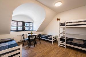 Postel nebo postele na pokoji v ubytování Apart-Hostel ZERO