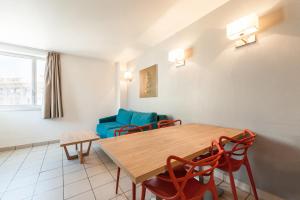 Χώρος καθιστικού στο Residhotel Le Grand Prado