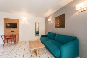 Χώρος καθιστικού στο Residhotel Le Grand Prado