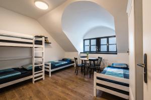 Krevet ili kreveti na kat u jedinici u objektu Apart-Hostel ZERO