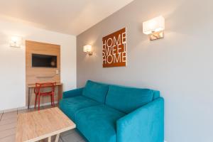 Χώρος καθιστικού στο Residhotel Le Grand Prado