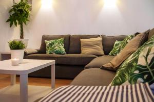Część wypoczynkowa w obiekcie Real Beds Madrid